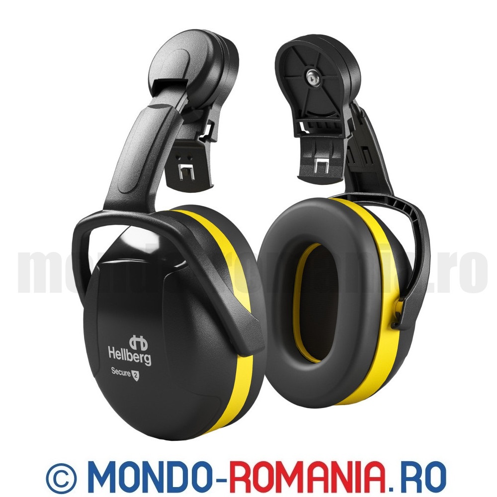 Antifoane externe cu montare pe casca Hellberg - SECURE2