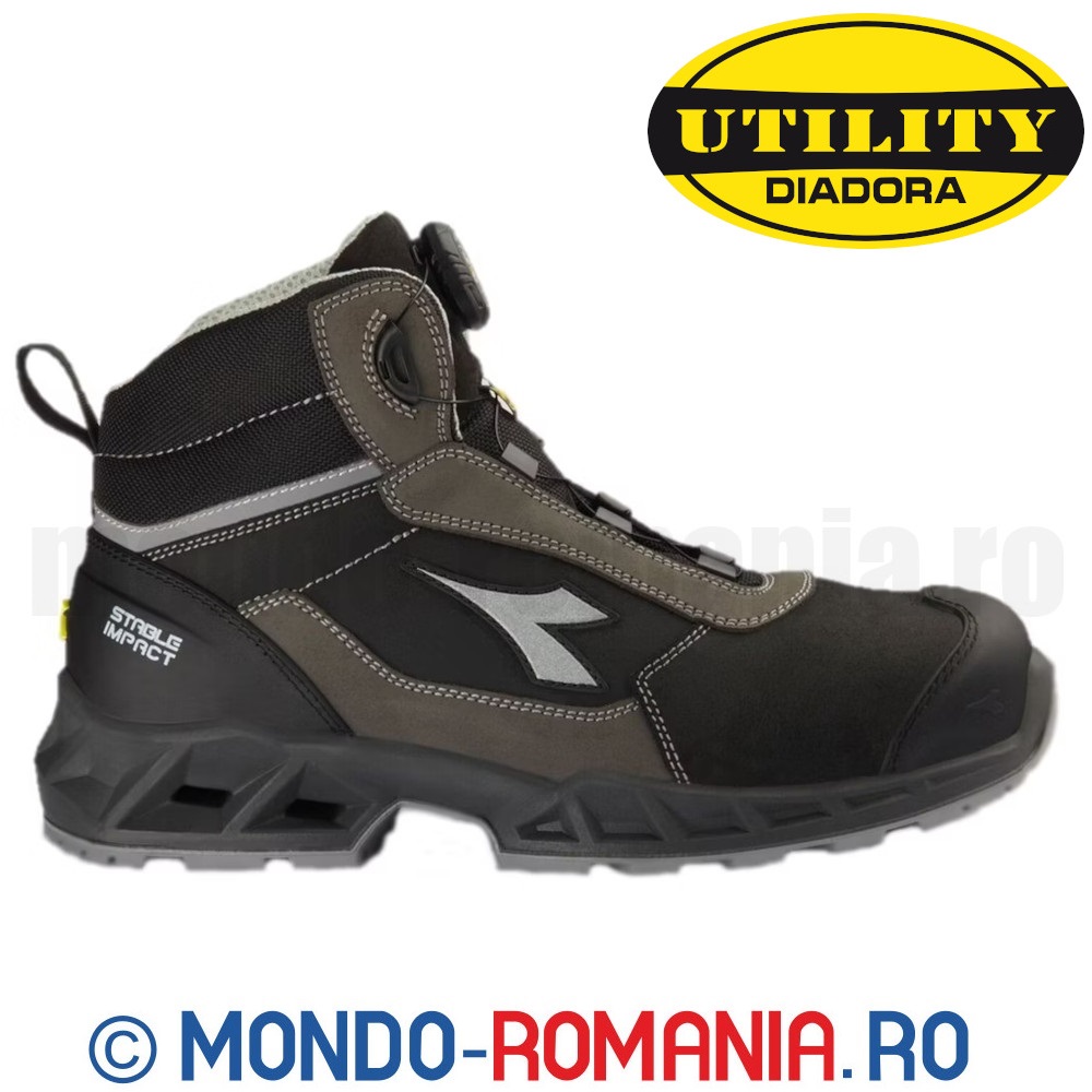 Bocanci de protectie DIADORA SHARK FAST cu sistem de reglare prin rotita