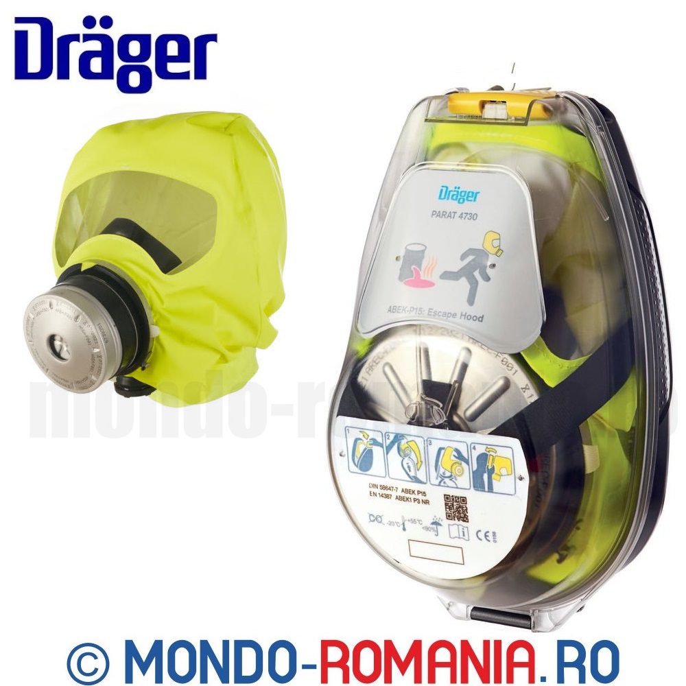 Echipament individual de autosalvare Drager PARAT 4730 Hard Case - R59431