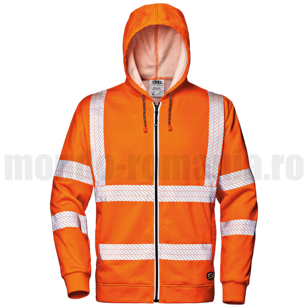 Hanorac reflectorizant - CIRCUS orange