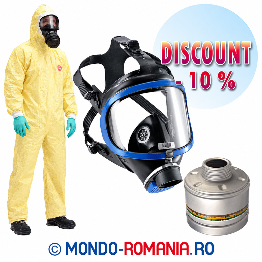 Kit recomandat pentru dezinfectii, dezinsectii, vopsitorii, lucrul cu substante chimice agresive