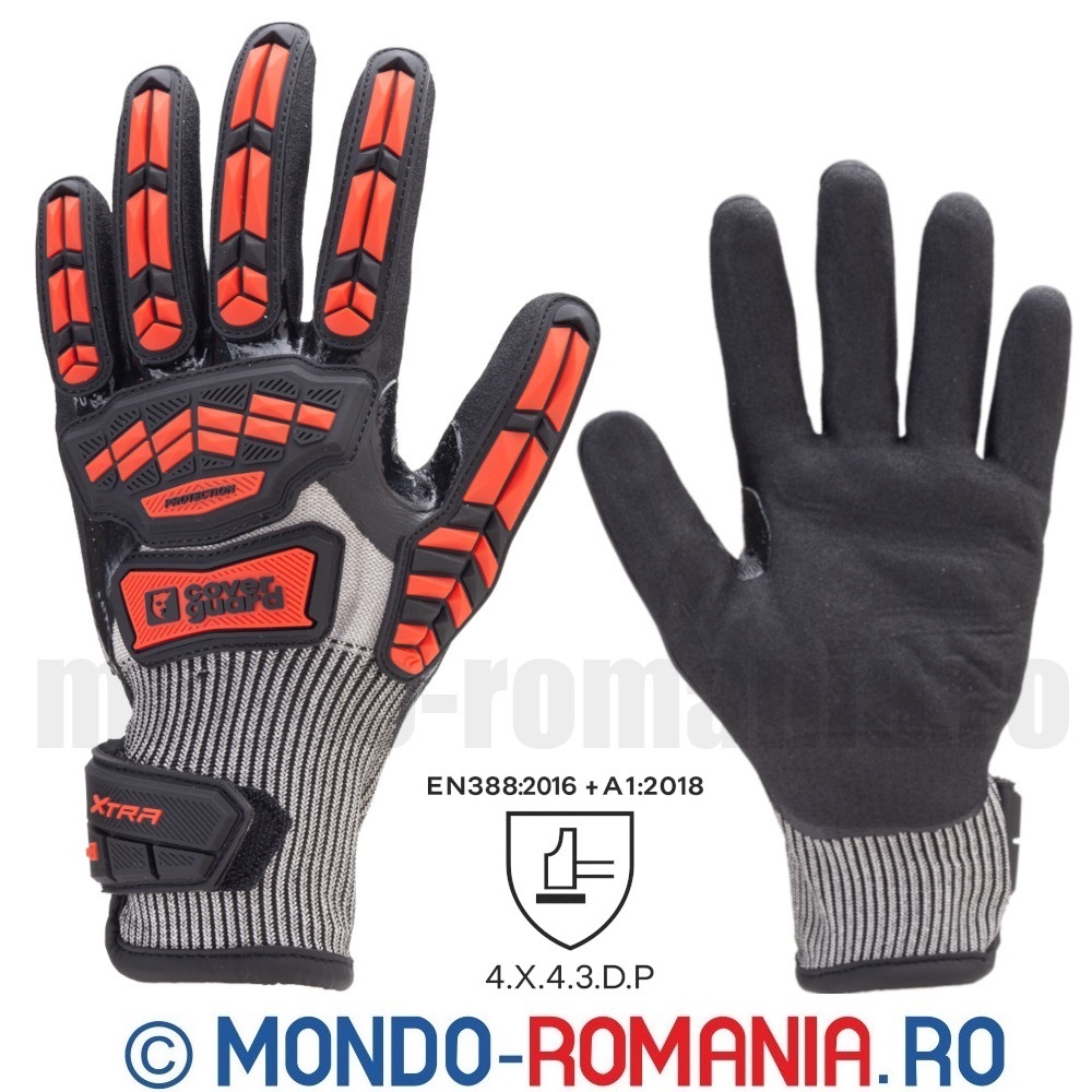Mănuşi antitaiere, cu protectie la impact EUROCUT D IMPACT 200
