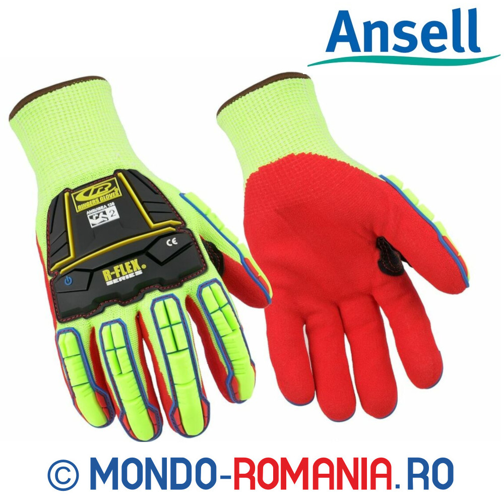 Manusi profesionale R-Flex pentru impact - ANSELL RINGER R085