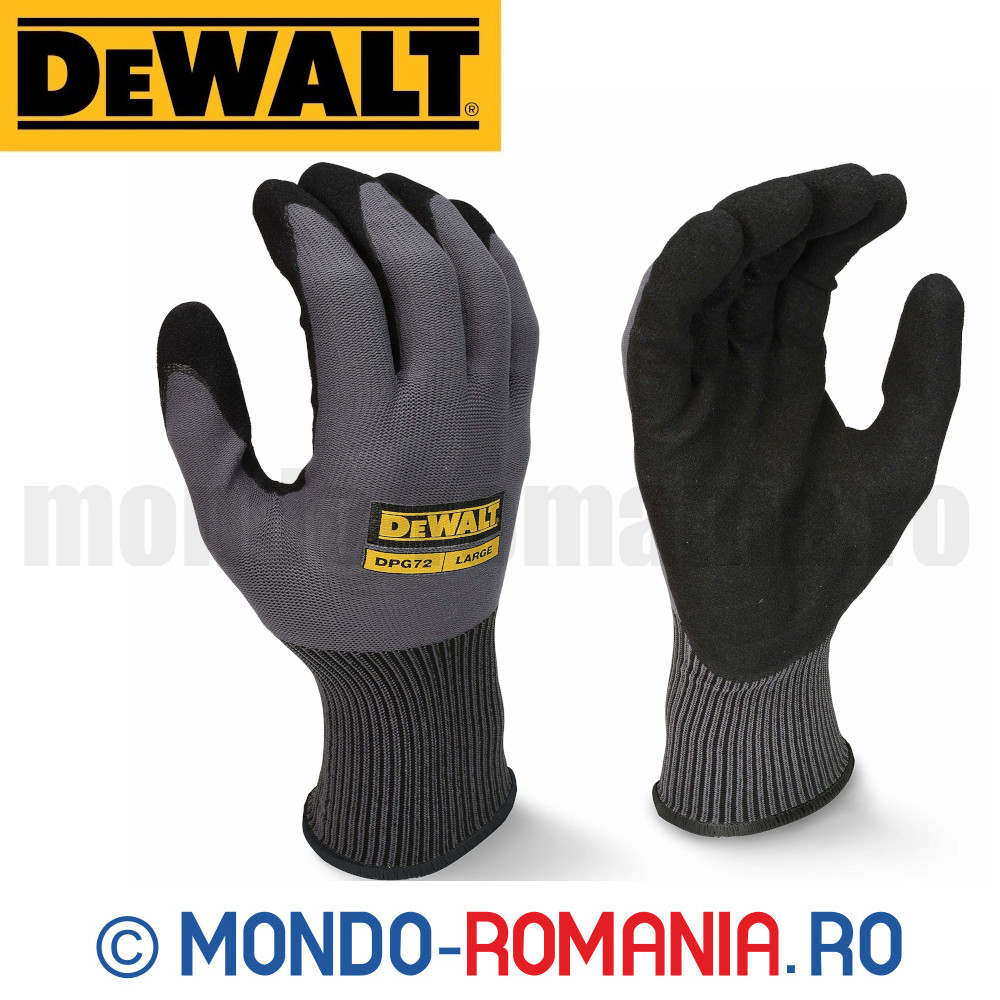 Manusi profesionale, flexibile si durabile DeWALT FLEXIBLE DURABLE GRIP - DPG72L