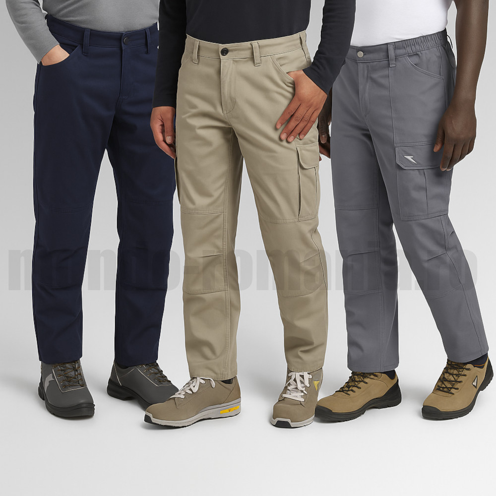 Pantaloni de lucru cu elastan - Pantaloni flexibili DIADORA CARGO STRETCH