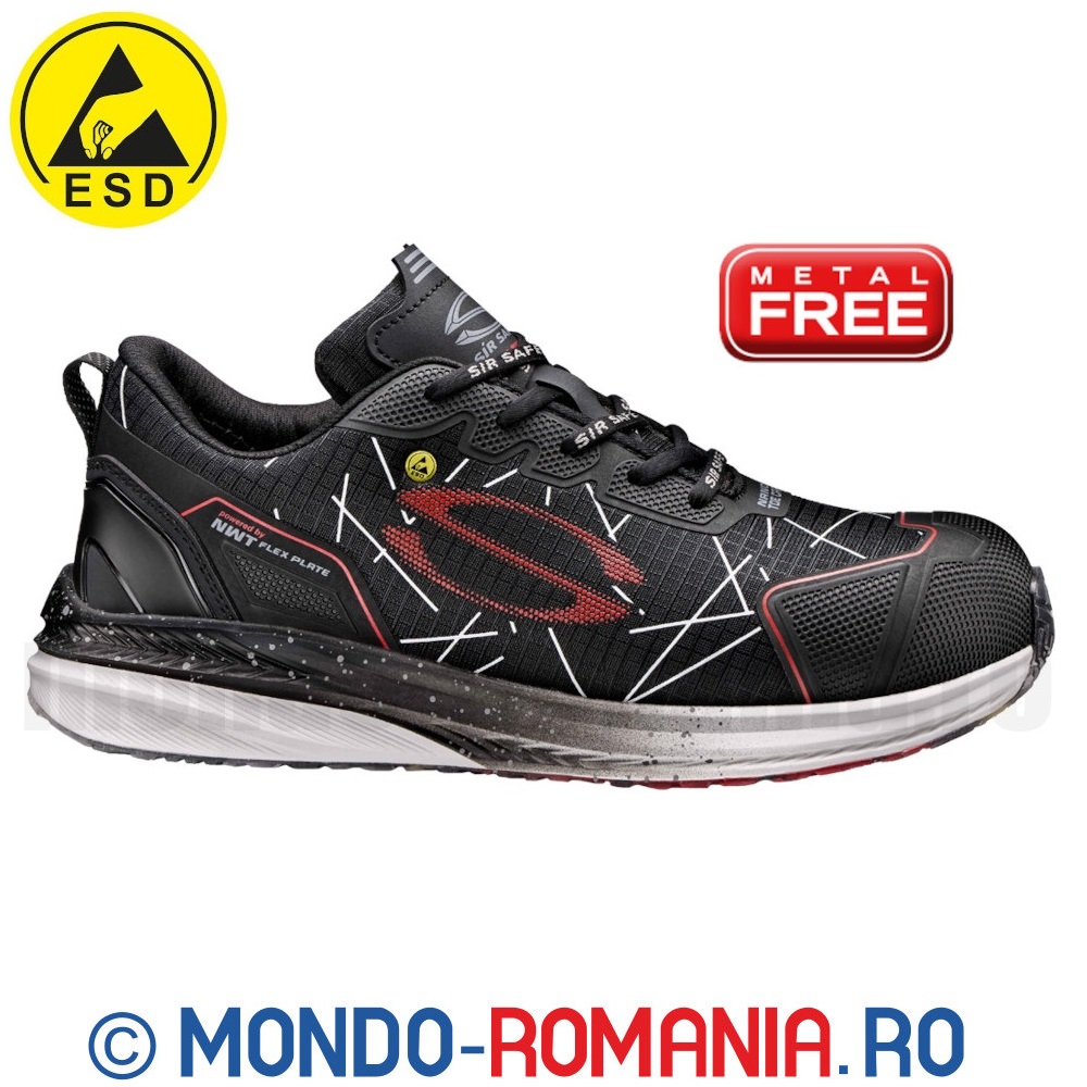 Pantofi de protectie usori si respirabili din gama SIR 399 - SIR FUZZY S1PS SR