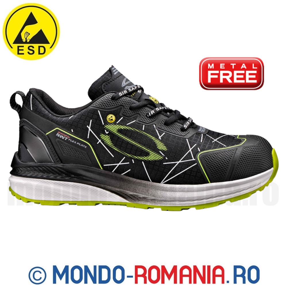 Pantofi de protectie usori si respirabili din gama SIR 399 - PIONEER S3S HRO SR Free Metal