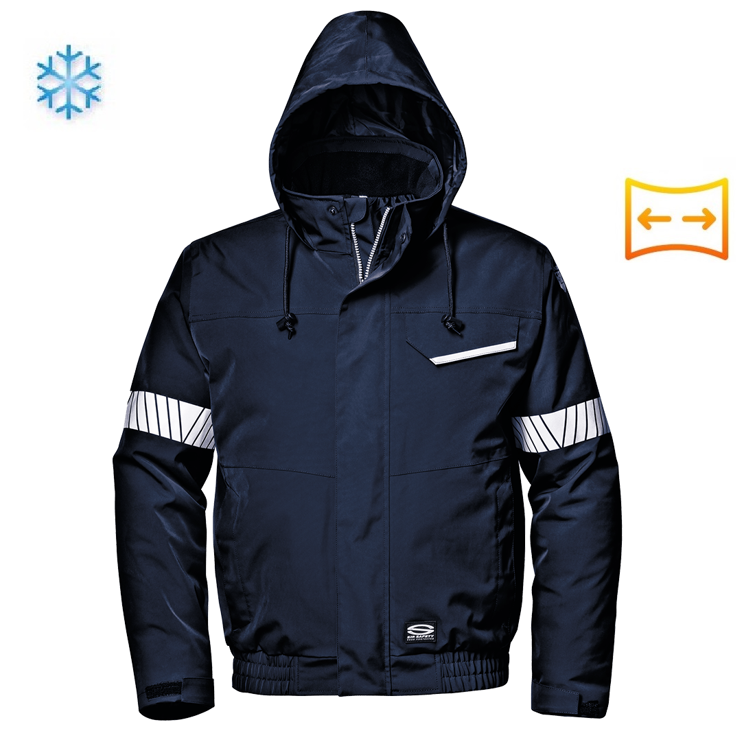 Scurta termoizolanta Cool TOUCH bleumarin