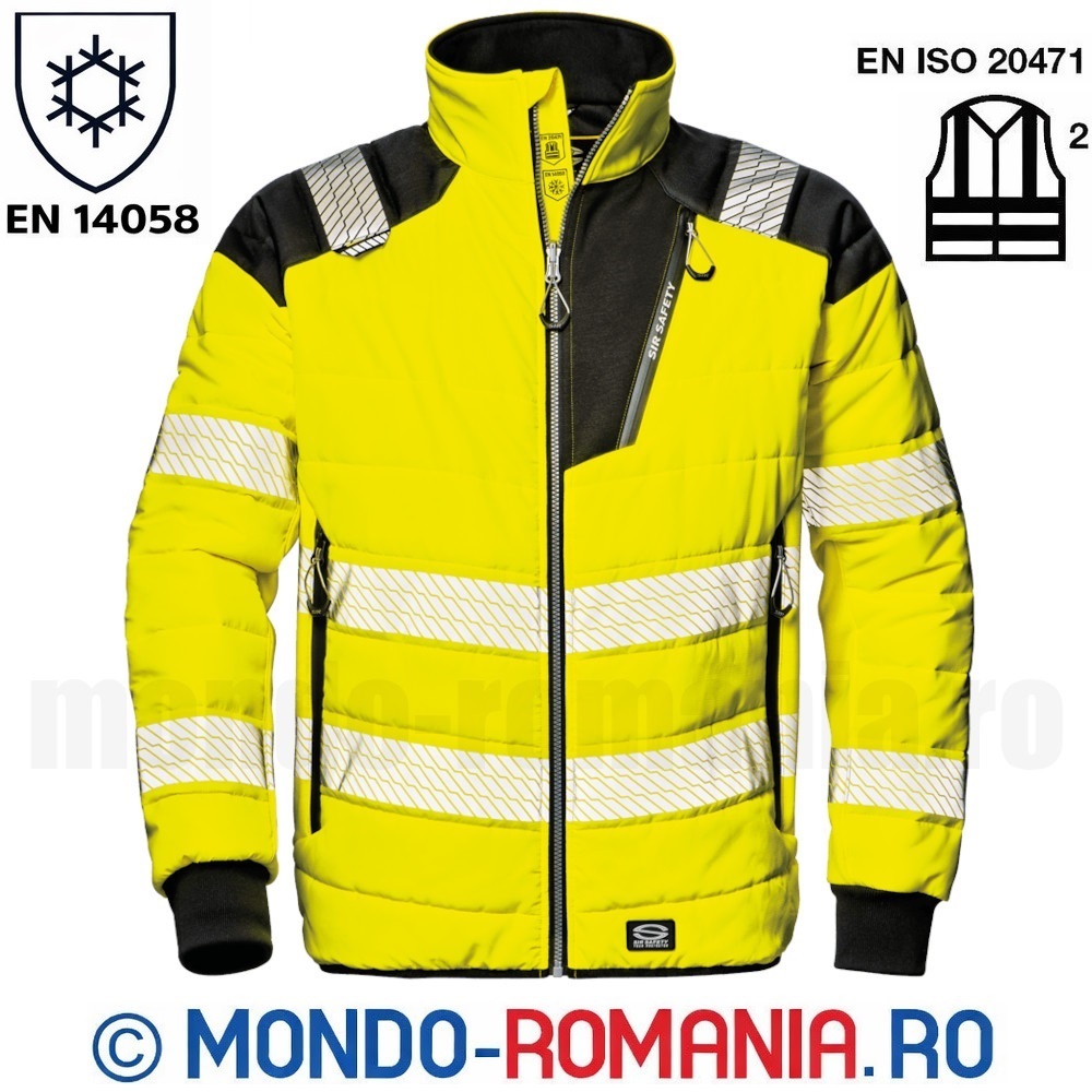 Scurta termoizolanta, reflectorizanta neon STORM RUSH