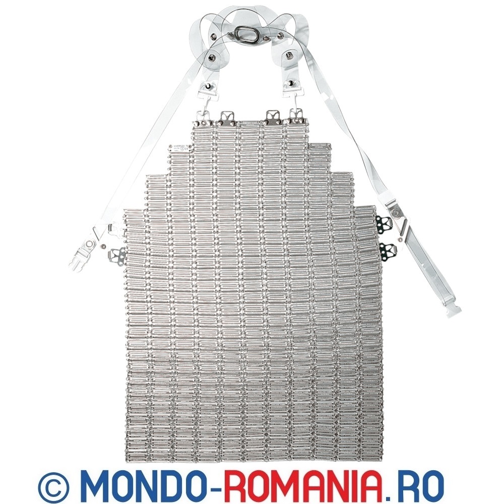 Echipament protectie - Sort din zale de inox pentru industria alimentara