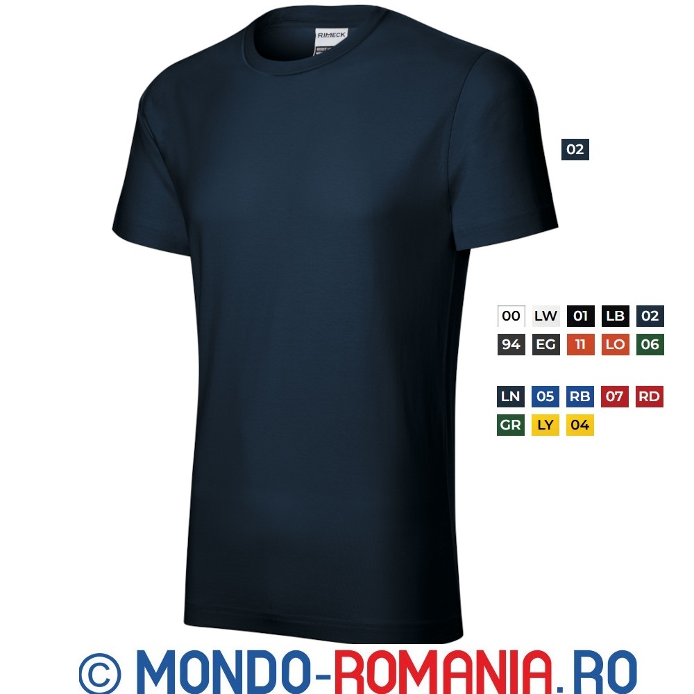Tricou bumbac RIMECK Navy Resist Heavy R03