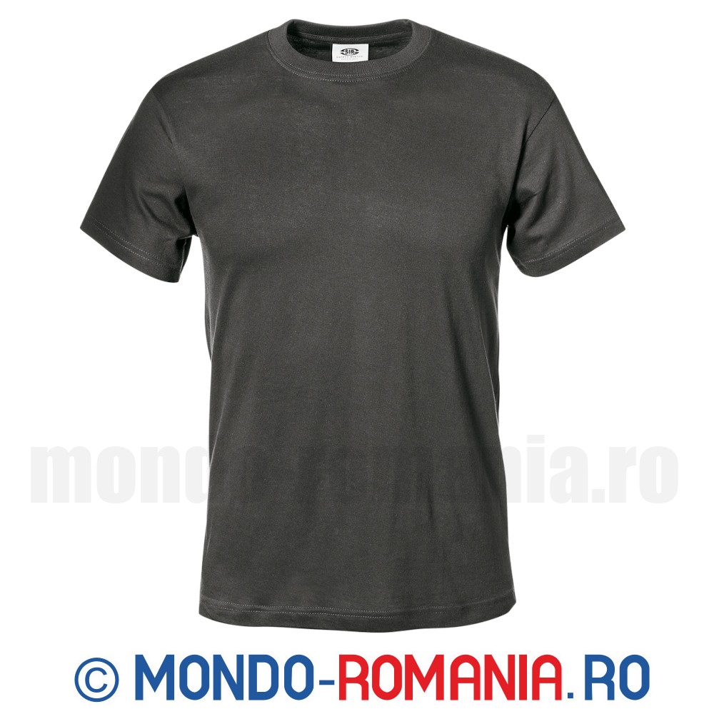 Tricou din bumbac SIRFLEX - Tricou bumbac gri antracit