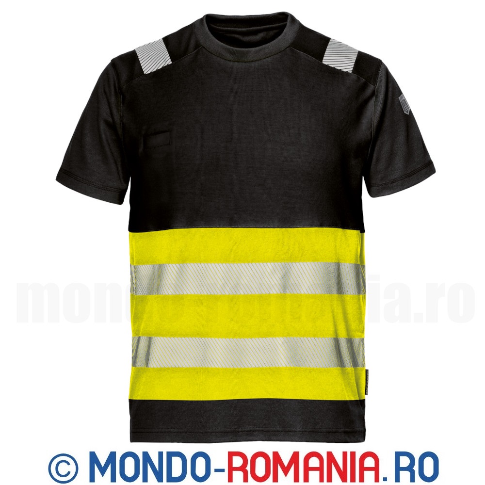 Tricou reflectorizant - CONTRAST neon