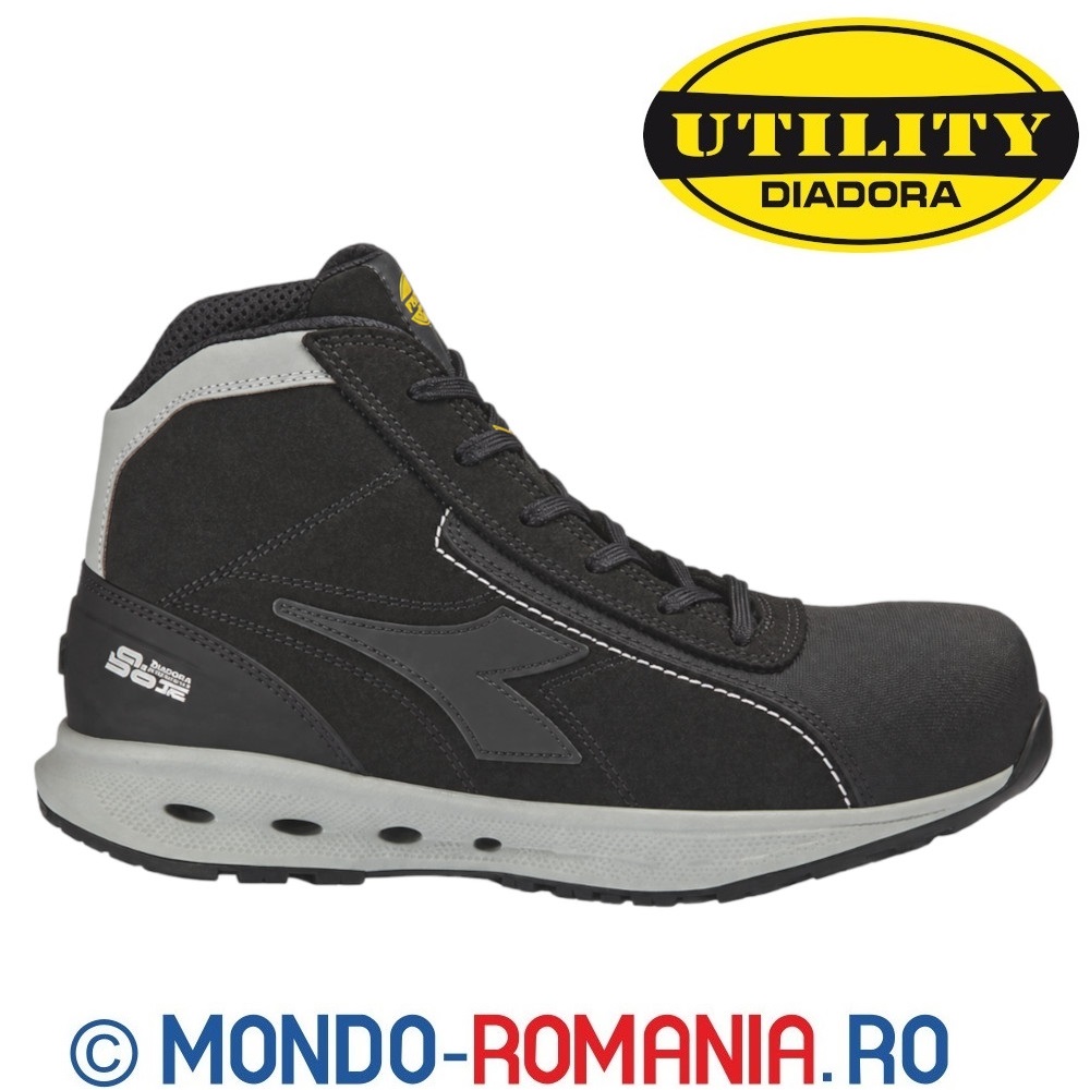 Bocanci DIADORA GLOVE A.BOX - bocanci piele protectie bombeu