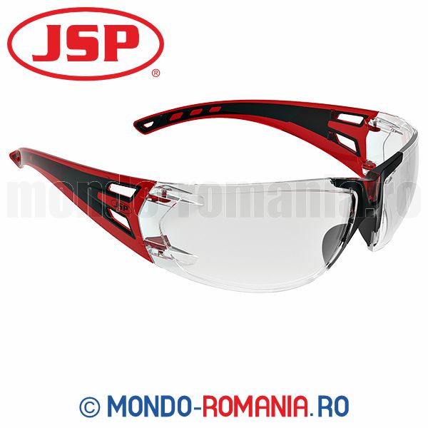 JSP Forceflex™3 PREMIER Red/Black - Ochelari profesionali de lucru