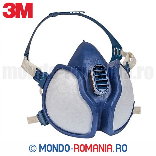 Semimasca 3M 4251 cu filtre montate de tip A1P2 R - semimasti 3M 