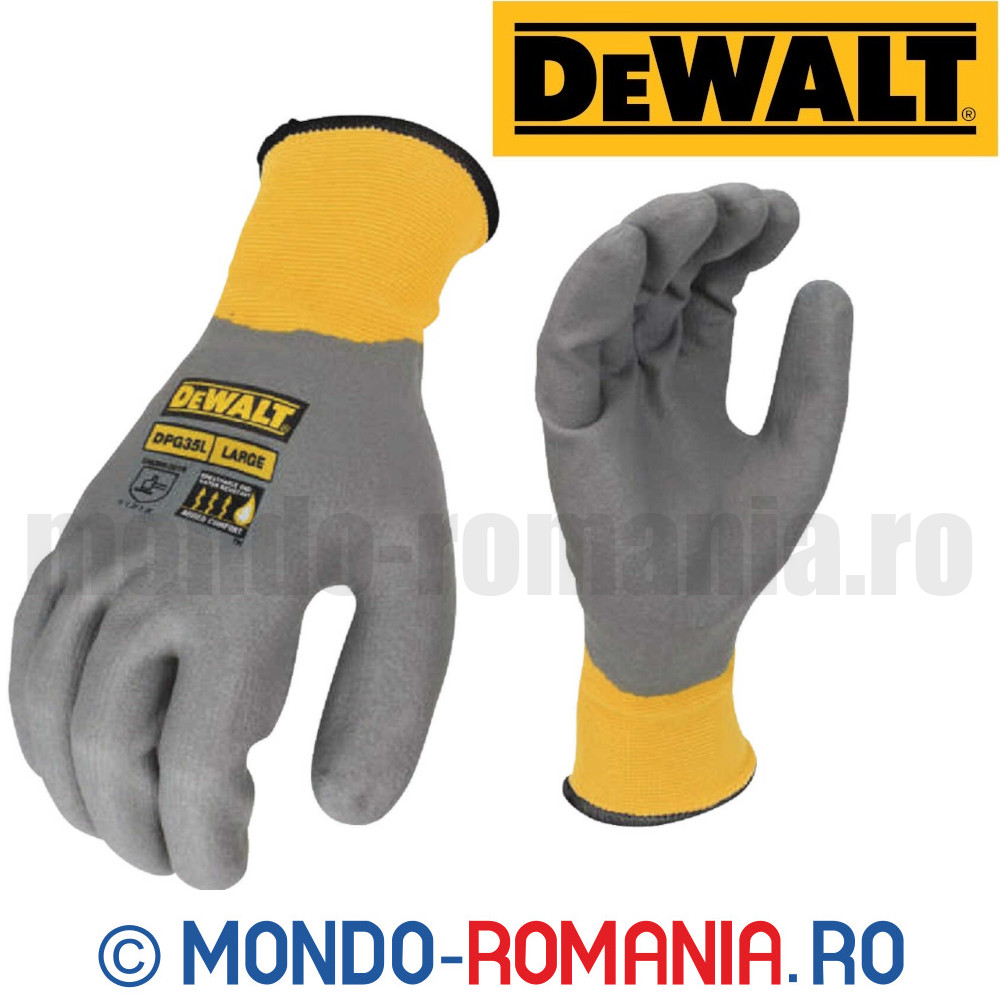Manusi profesionale complet imersate DeWALT FULLY DIPPED