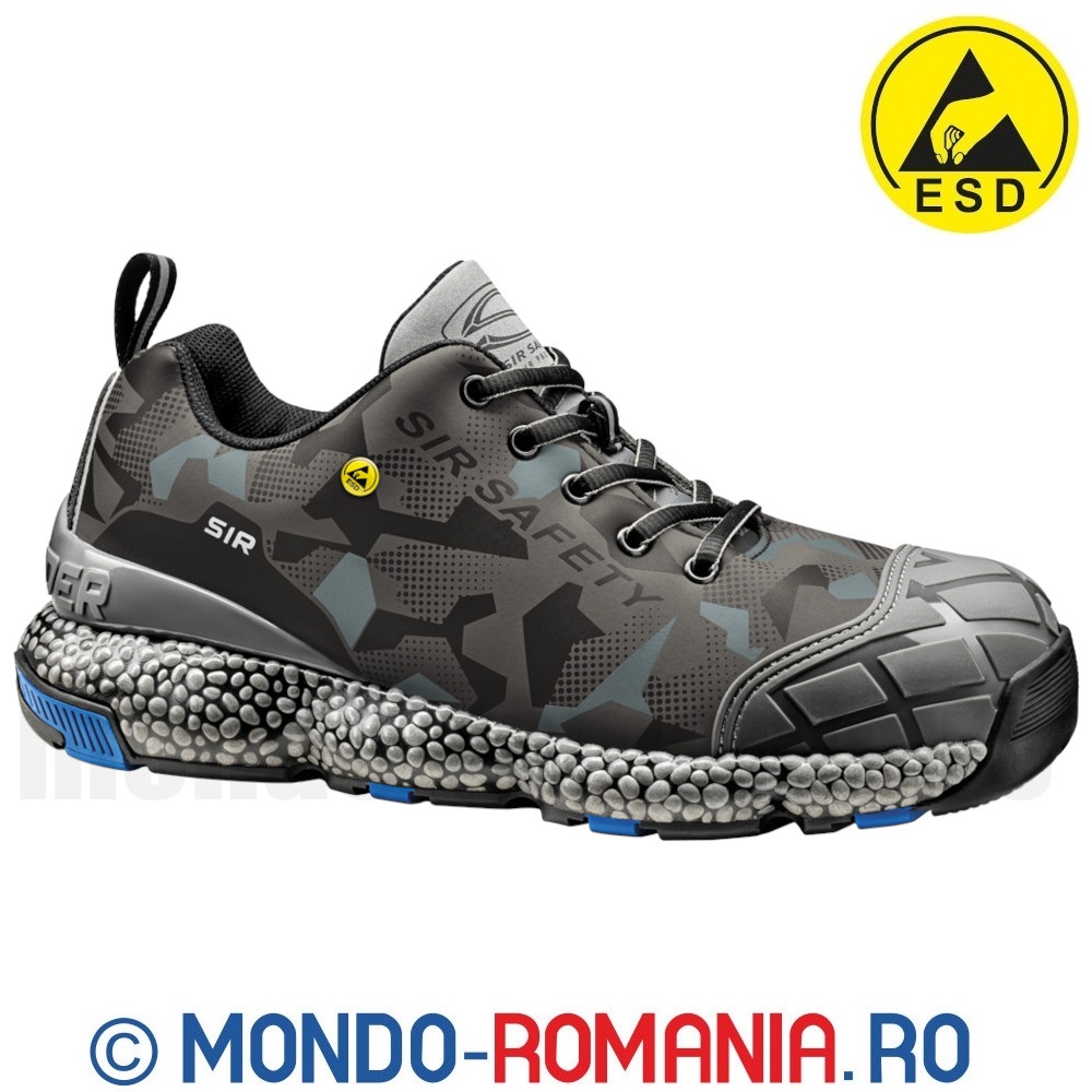 Pantofi de protectie usori - Pantofi bombeu aluminiu TURKANA S3