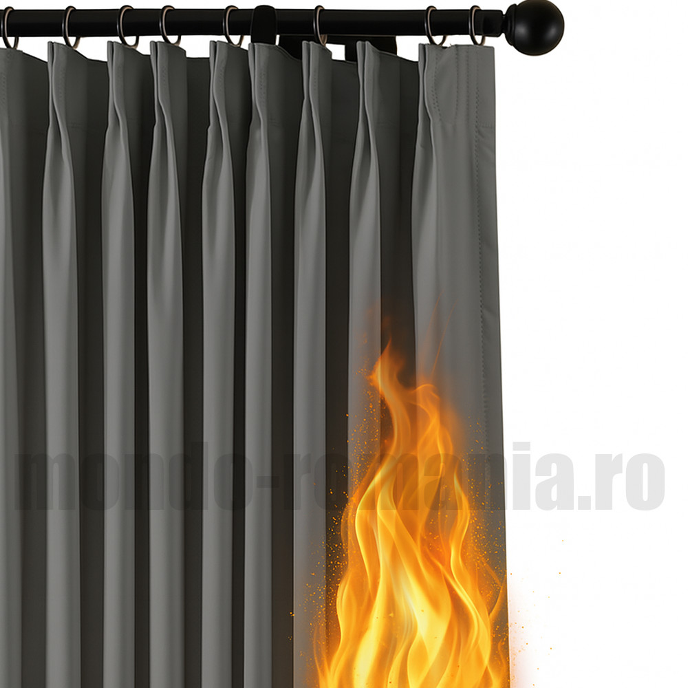 Draperie rezistenta la foc