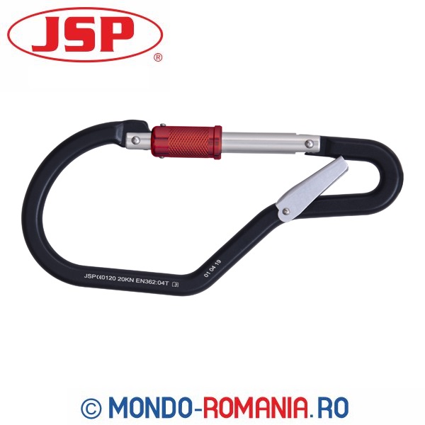 Echipament protectie - Carabiniera din aluminiu pentru lucru la inaltime