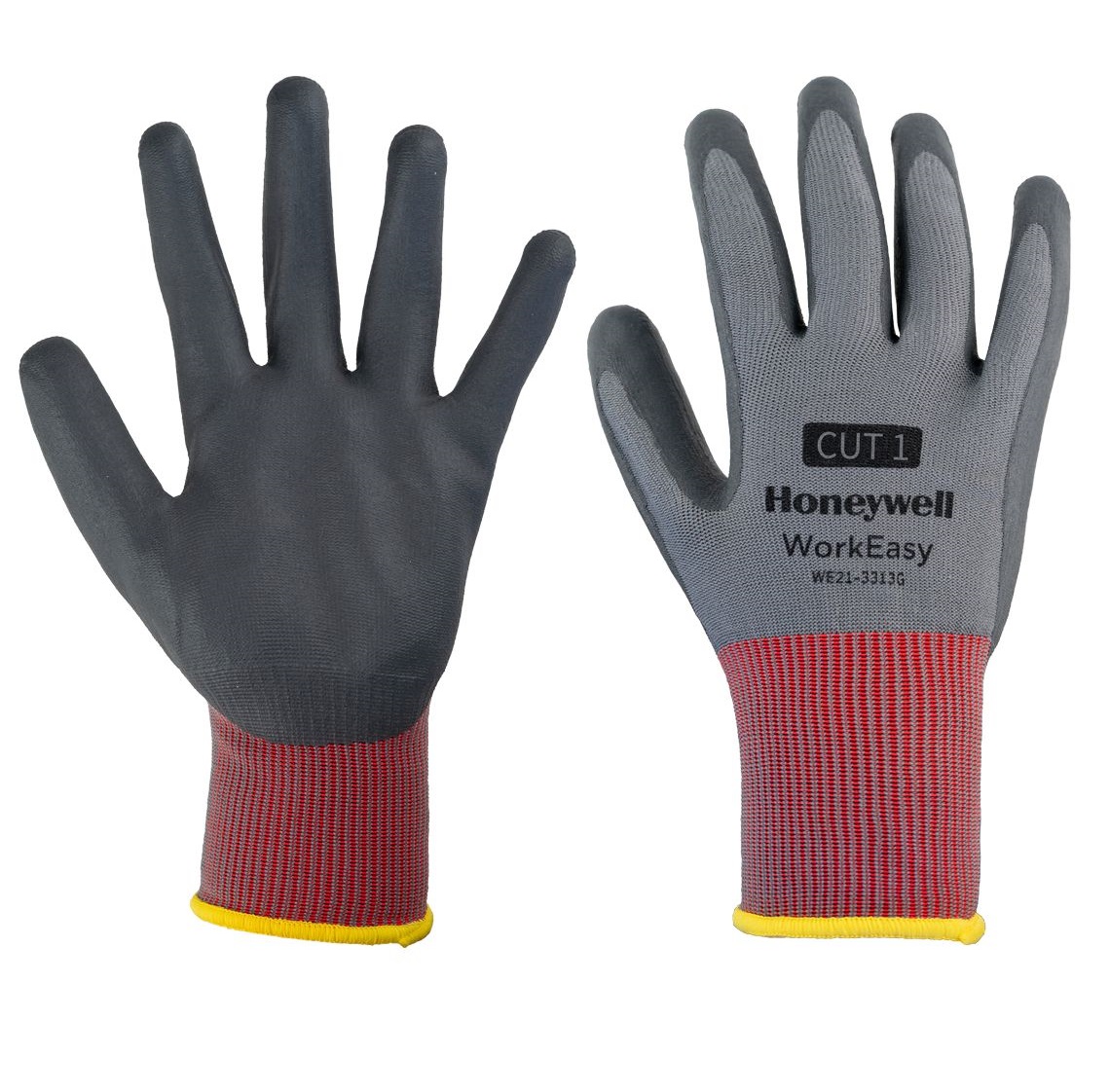 Manusi de protectie imersate partial pe suport tricot - Honeywell - WorkEasy nitril